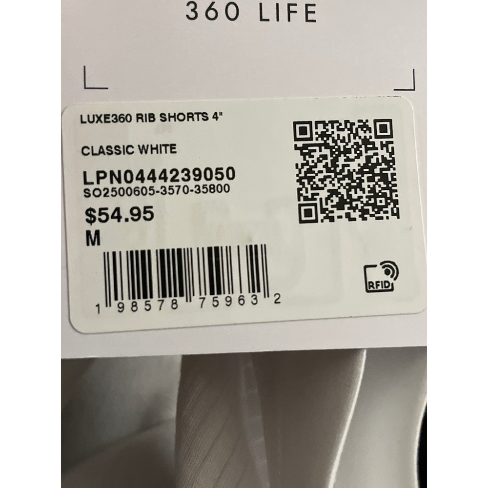 Fabletics Luxe360 Ivory Heather Shirt Leggings Size L Bixer Short Size Medium‎ - Picture 16 of 16